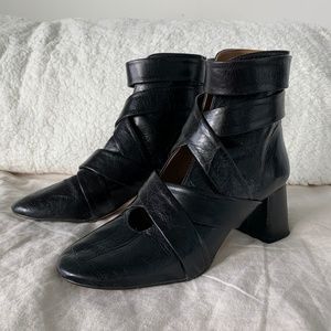 Zara Ankle Boots with Straps